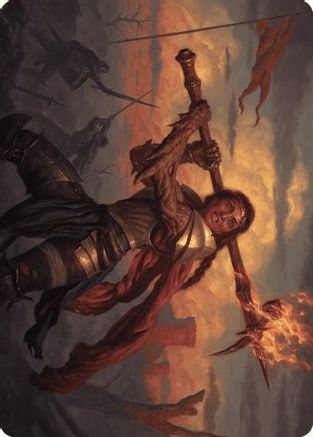 Imodane, the Pyrohammer Art Card (ASWOE-018)