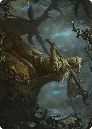 Verdant Outrider Art Card (ASWOE-028)