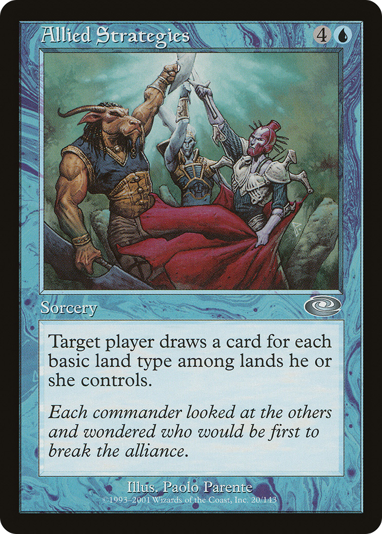 Allied Strategies (PLS-020) (Foil)