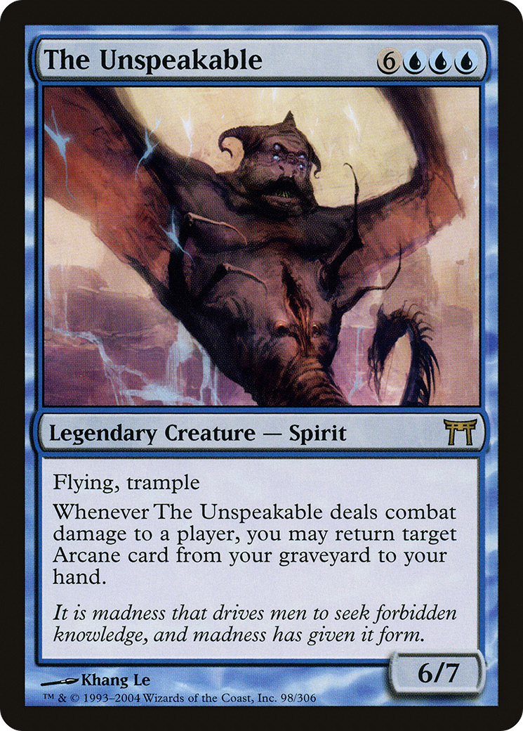 The Unspeakable (CHK-098)