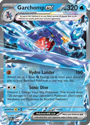 Garchomp ex (PAR-038) (Holofoil)