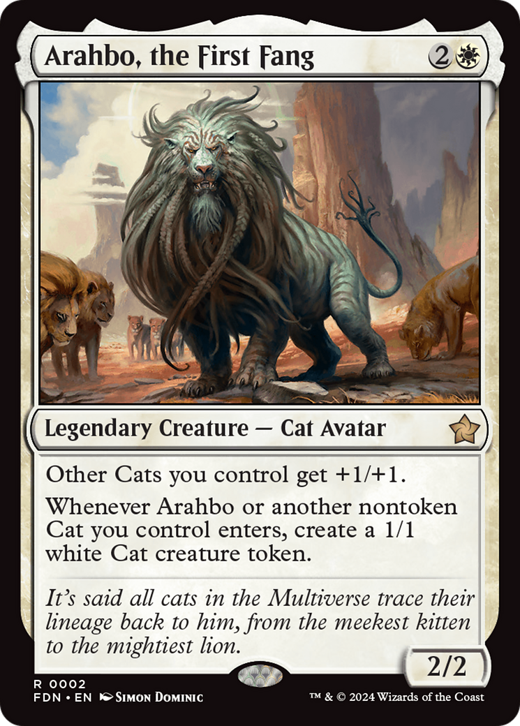 Arahbo, the First Fang (FDN-002)