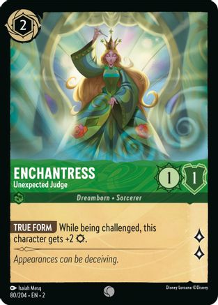 Enchantress - Unexpected Judge (2-080) (Cold Foil)