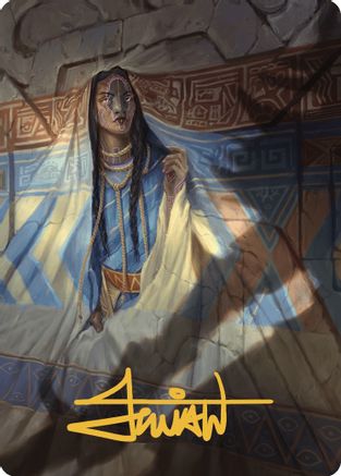 Whispersilk Cloak Art Card (Gold-Stamped Signature) (ASLCI-080)