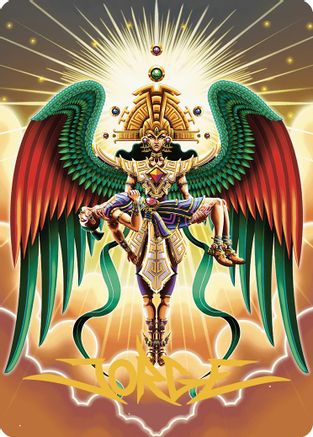 Resplendent Angel Art Card (59/81) (Gold-Stamped Signature) (ASLCI-059)