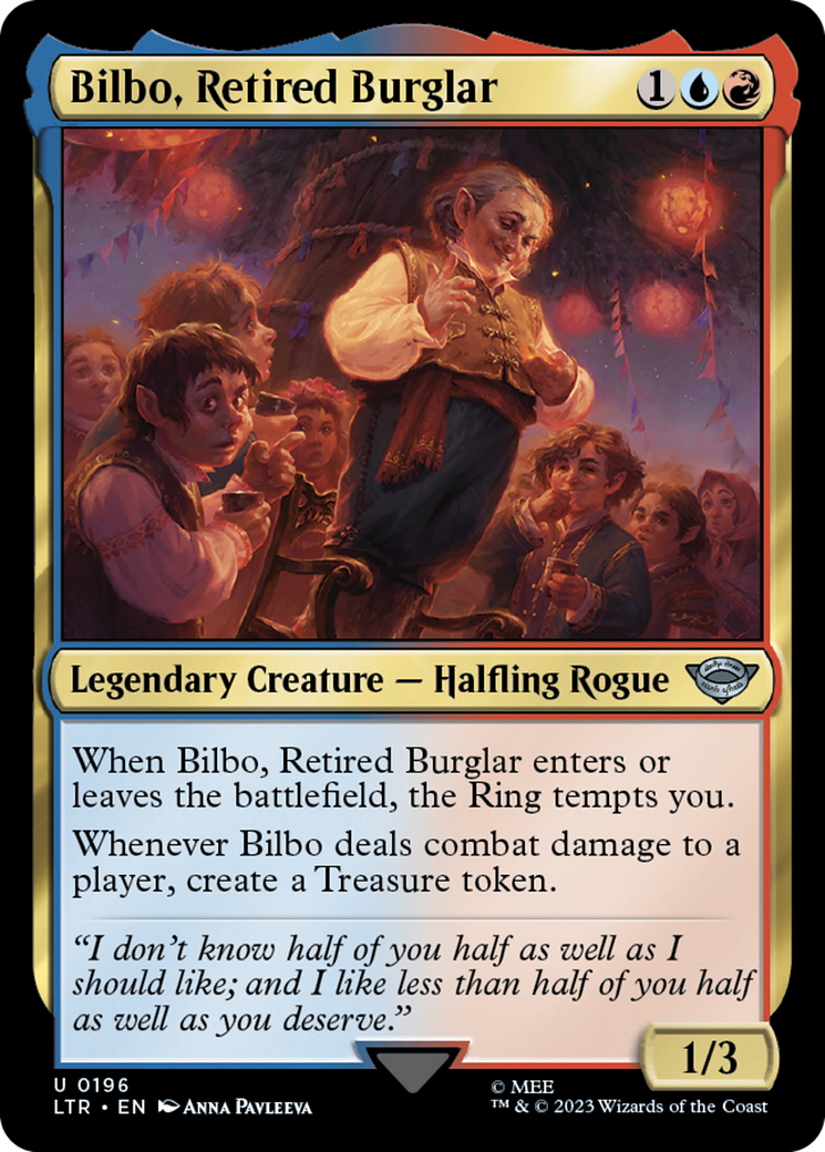 Bilbo, Retired Burglar (LTR-196) (Foil)
