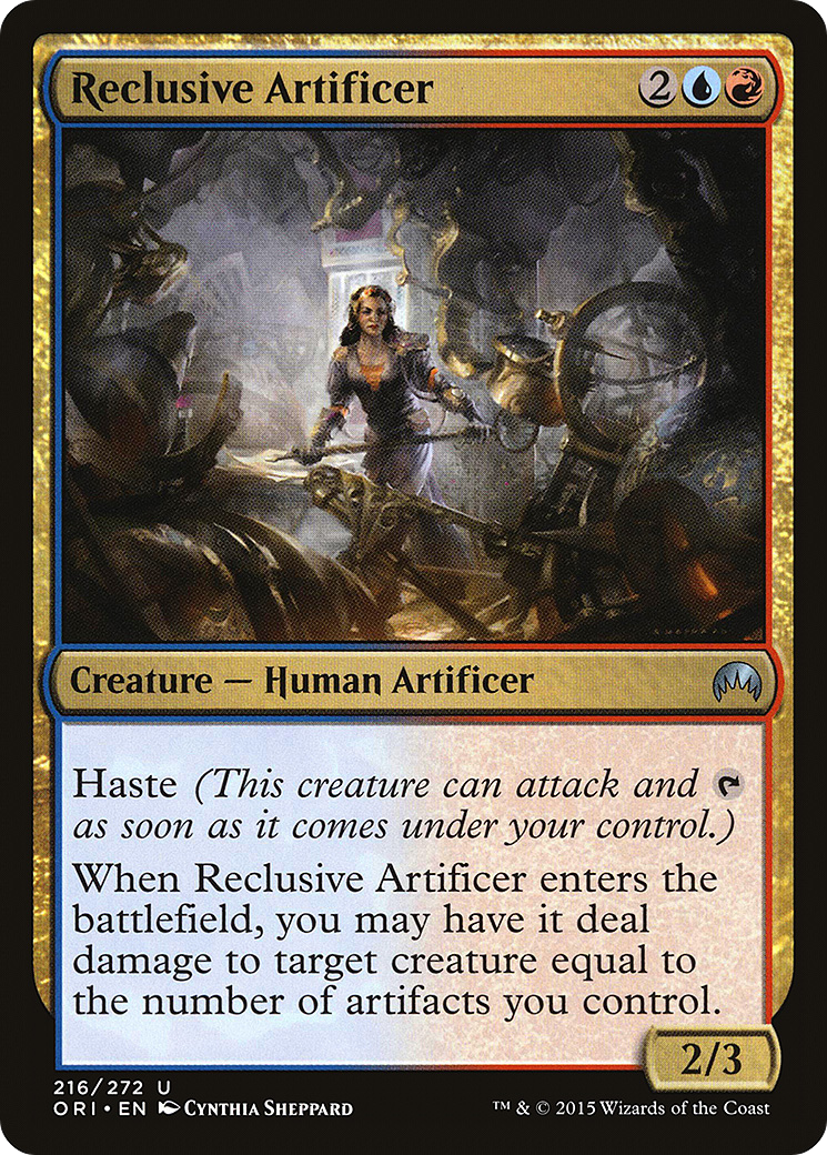 Reclusive Artificer (ORI-216) (Foil)