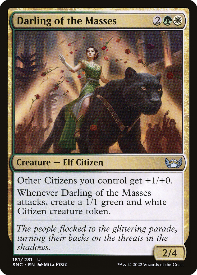 Darling of the Masses (SNC-181) (Foil)