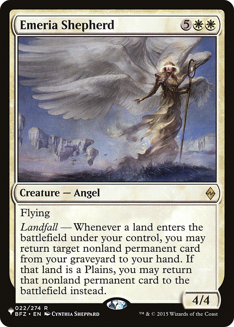 Emeria Shepherd (LIST-BFZ-22) (Foil)