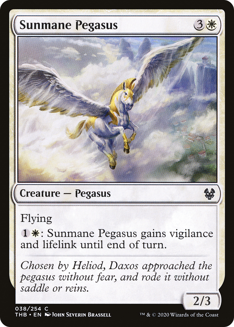 Sunmane Pegasus (THB-038) (Foil)