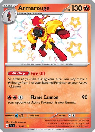 Armarouge (PAF-115) (Holofoil)