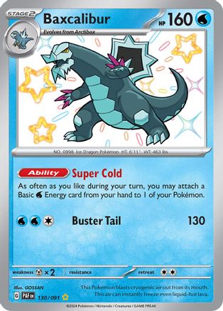 Baxcalibur (PAF-130) (Holofoil)