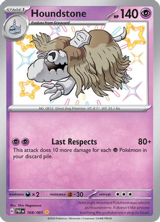 Houndstone (PAF-168) (Holofoil)