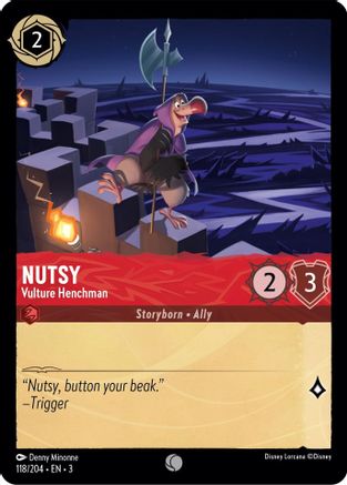 Nutsy - Vulture Henchman (3-118) (Cold Foil)