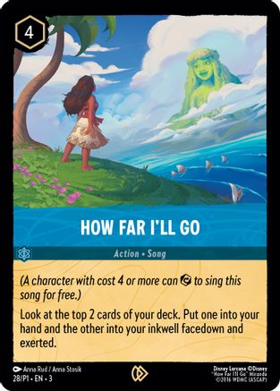 How Far I'll Go (DLPC-028) (Cold Foil)