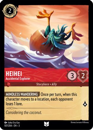 HeiHei - Accidental Explorer (3-107) (Cold Foil)