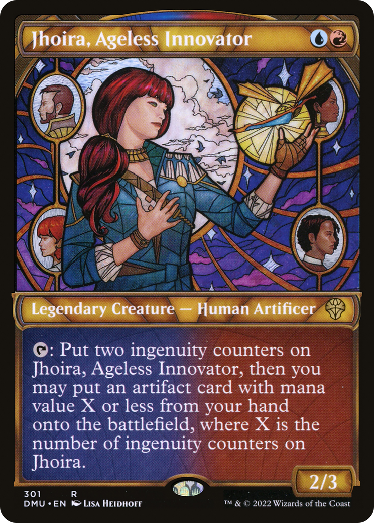 Jhoira, Ageless Innovator (DMU-301) (Showcase) (Foil)