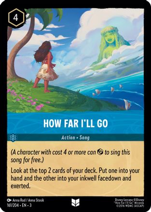 How Far I'll Go (3-161) (Cold Foil)