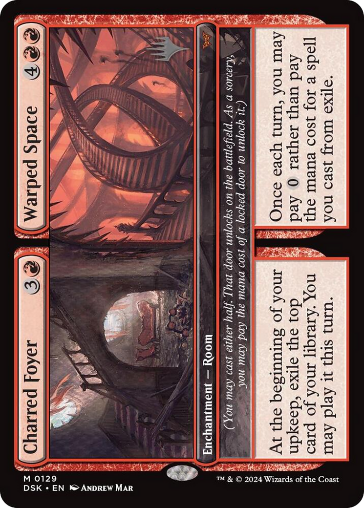 Charred Foyer // Warped Space (PPDSK-129P) (Foil)