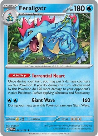 Feraligatr (TEF-041) (Reverse Holofoil)