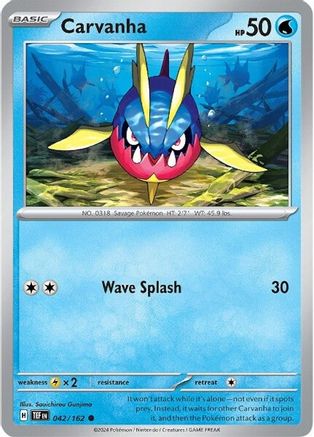 Carvanha (TEF-042) (Reverse Holofoil)