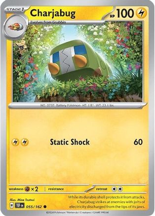 Charjabug (TEF-055) (Reverse Holofoil)