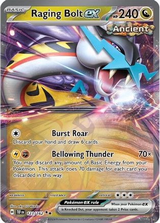Raging Bolt ex (TEF-123) (Holofoil)