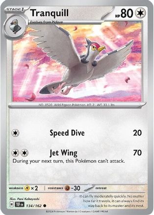 Tranquill (TEF-134) (Reverse Holofoil)