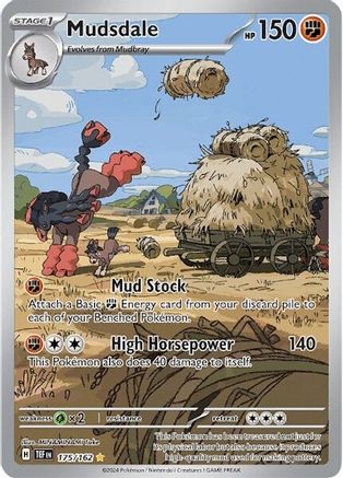 Mudsdale (TEF-175) (Holofoil)