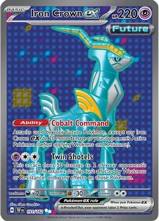 Iron Crown ex (TEF-191) (Holofoil)