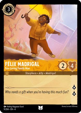 Felix Madrigal - Fun-Loving Family Man (4-009)
