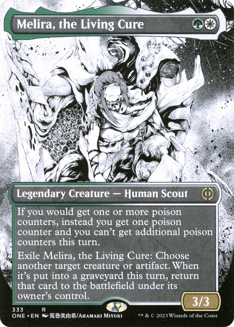 Melira, the Living Cure (ONE-333) (Showcase) (Borderless)