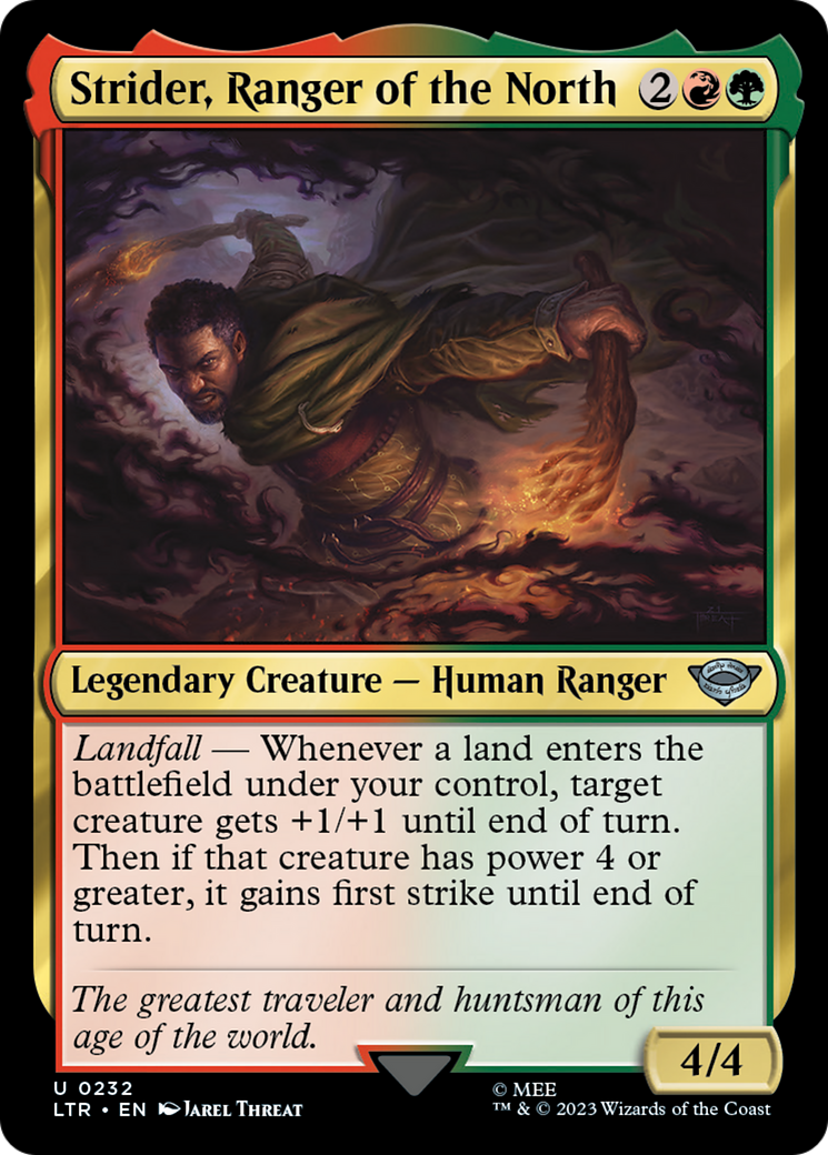 Strider, Ranger of the North (LTR-232) (Foil)
