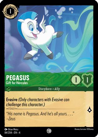 Pegasus - Gift for Hercules (4-084) (Cold Foil)