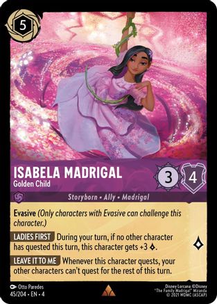 Isabela Madrigal - Golden Child (4-045)