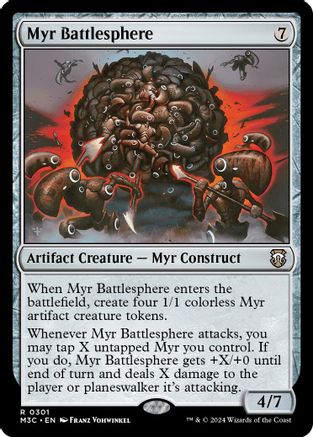 Myr Battlesphere (Ripple Foil) (M3C-301)