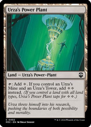 Urza's Power Plant (Ripple Foil) (M3C-402)