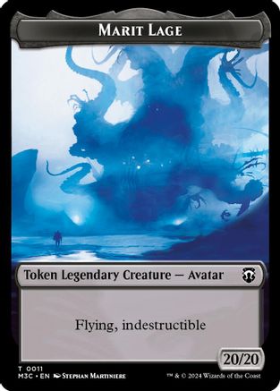 Marit Lage // Sand Warrior Double-Sided Token (M3C-11 // 23)
