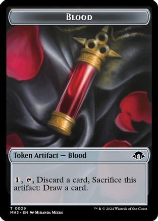 Servo // Blood Double-Sided Token (MH3-33 // 29) (Foil)