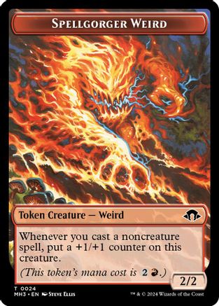 Spellgorger Weird Token (MH3-024)