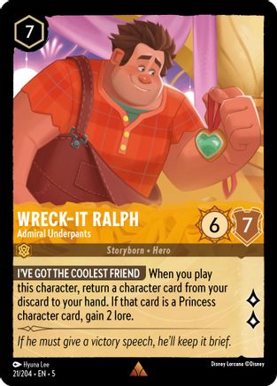 Wreck-It Ralph - Admiral Underpants (5-021)