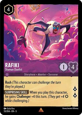 Rafiki - Shaman Duelist (5-055)