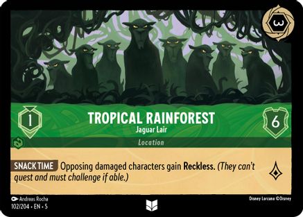 Tropical Rainforest - Jaguar Lair (5-102) (Cold Foil)