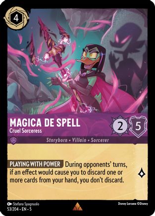 Magica De Spell - Cruel Sorceress (5-053) (Cold Foil)