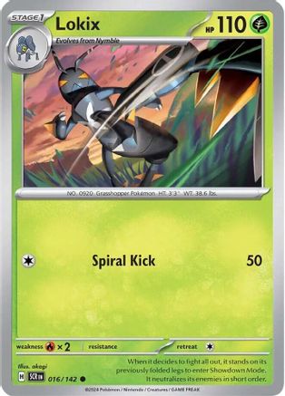 Lokix (SCR-016) (Reverse Holofoil)