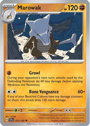 Marowak (SCR-073)