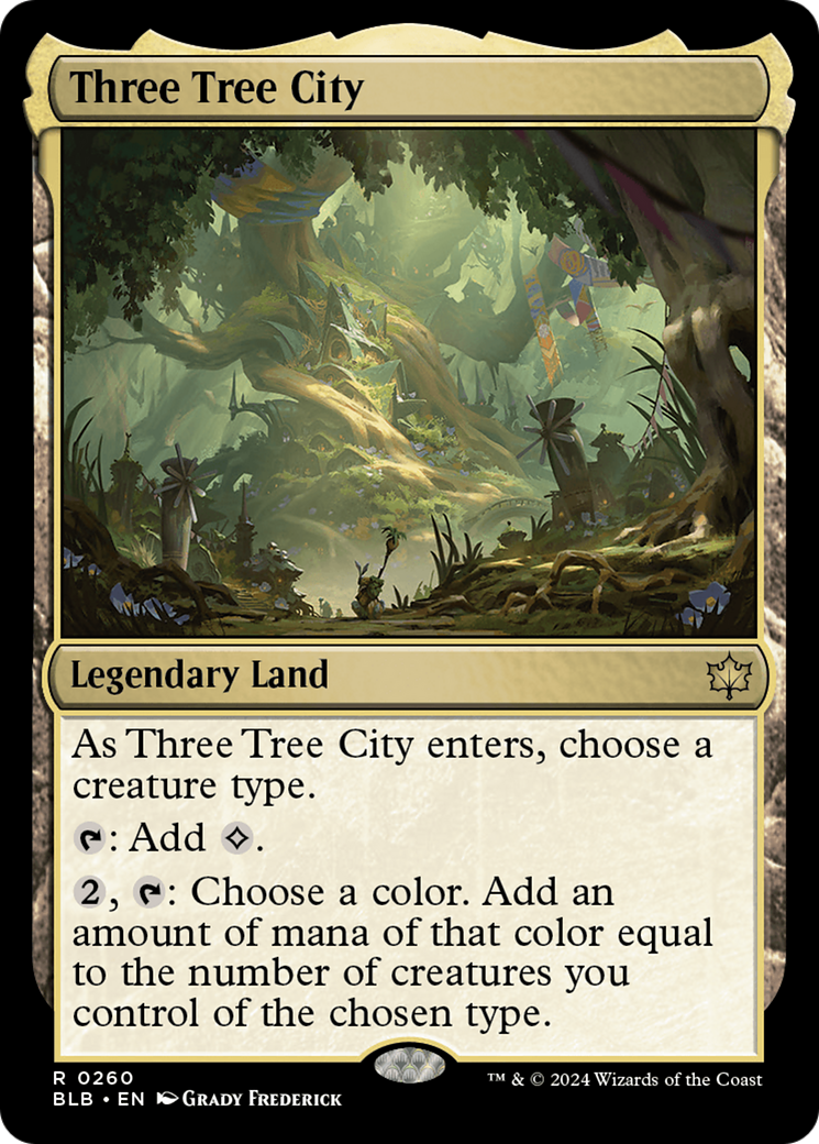 Three Tree City (BLB-260) (Foil)