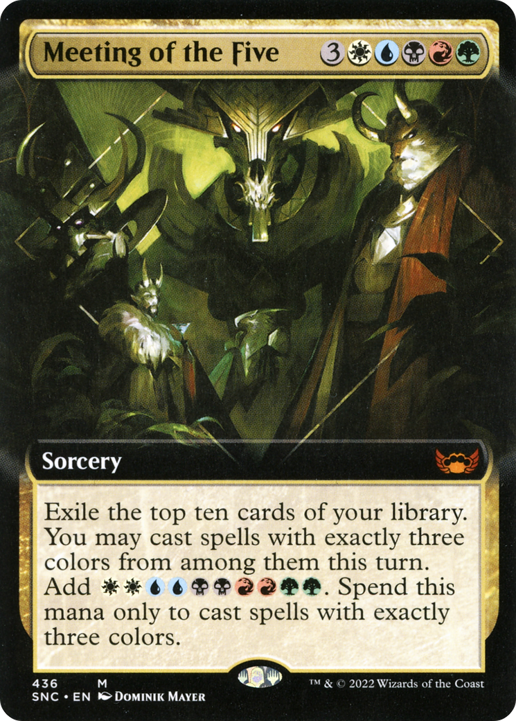 Meeting of the Five (SNC-436) (Extended Art)