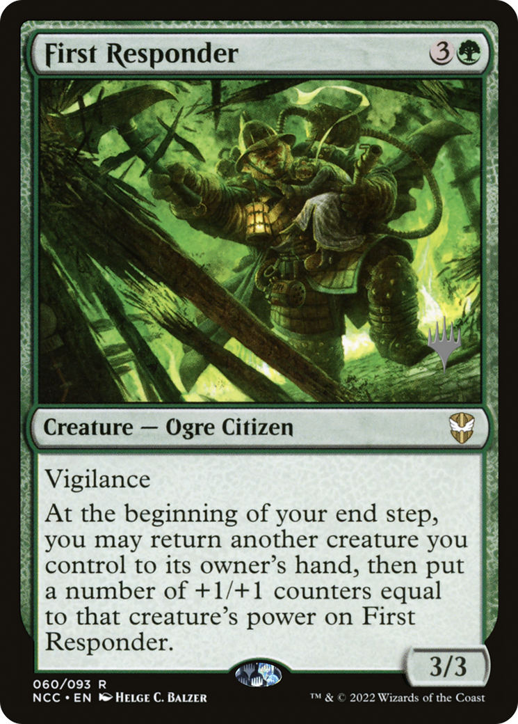 First Responder (PPSNC-60P) (Foil)