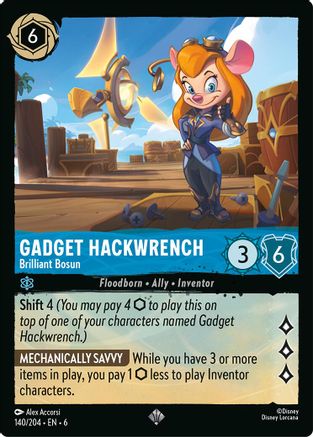 Gadget Hackwrench - Brilliant Bosun (6-140) (Cold Foil)